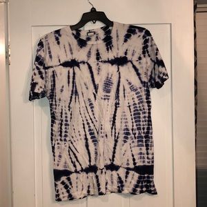 tie dye short sleeve tee